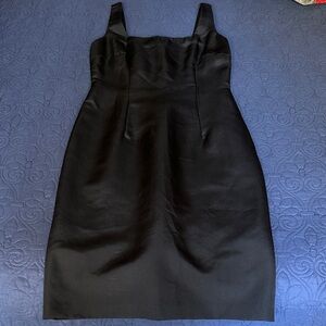 Chic Black Sleeveless Mini Dress